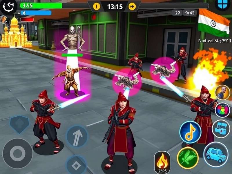 Ultimate Pro Strikers gameplay screenshot showing realistic graphics